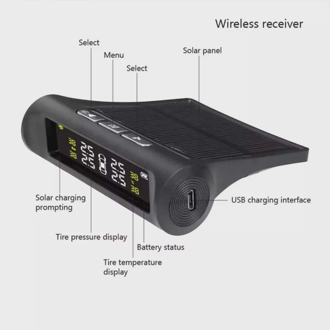 SOLAR Tyre Pressure Monitor "TPMS"