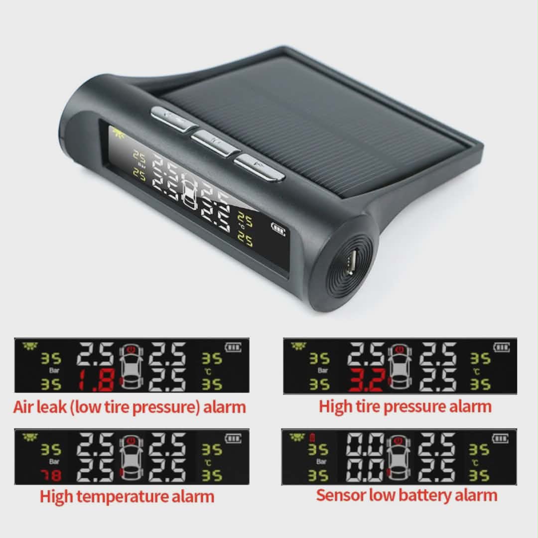 SOLAR Tyre Pressure Monitor "TPMS"