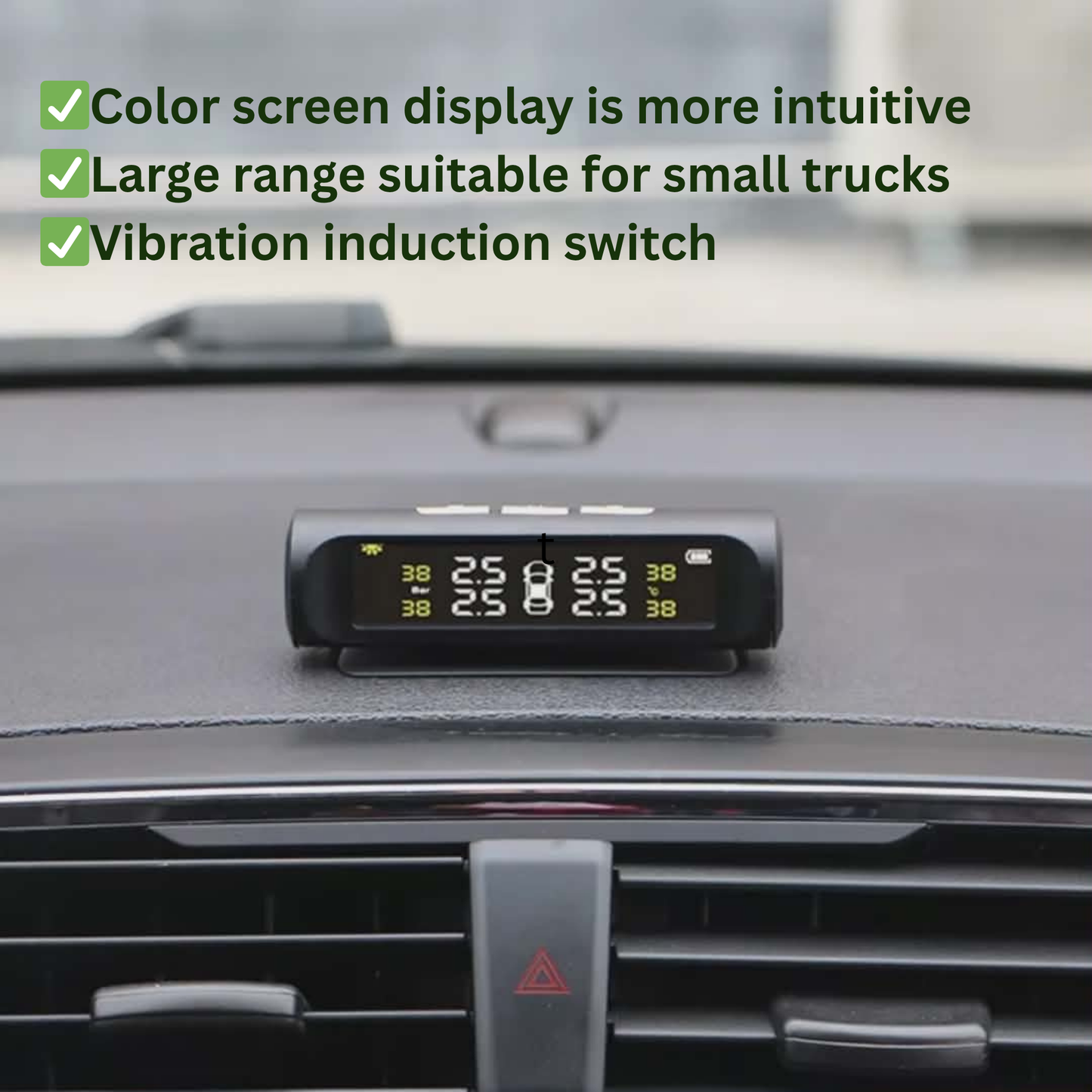SOLAR Tyre Pressure Monitor "TPMS"